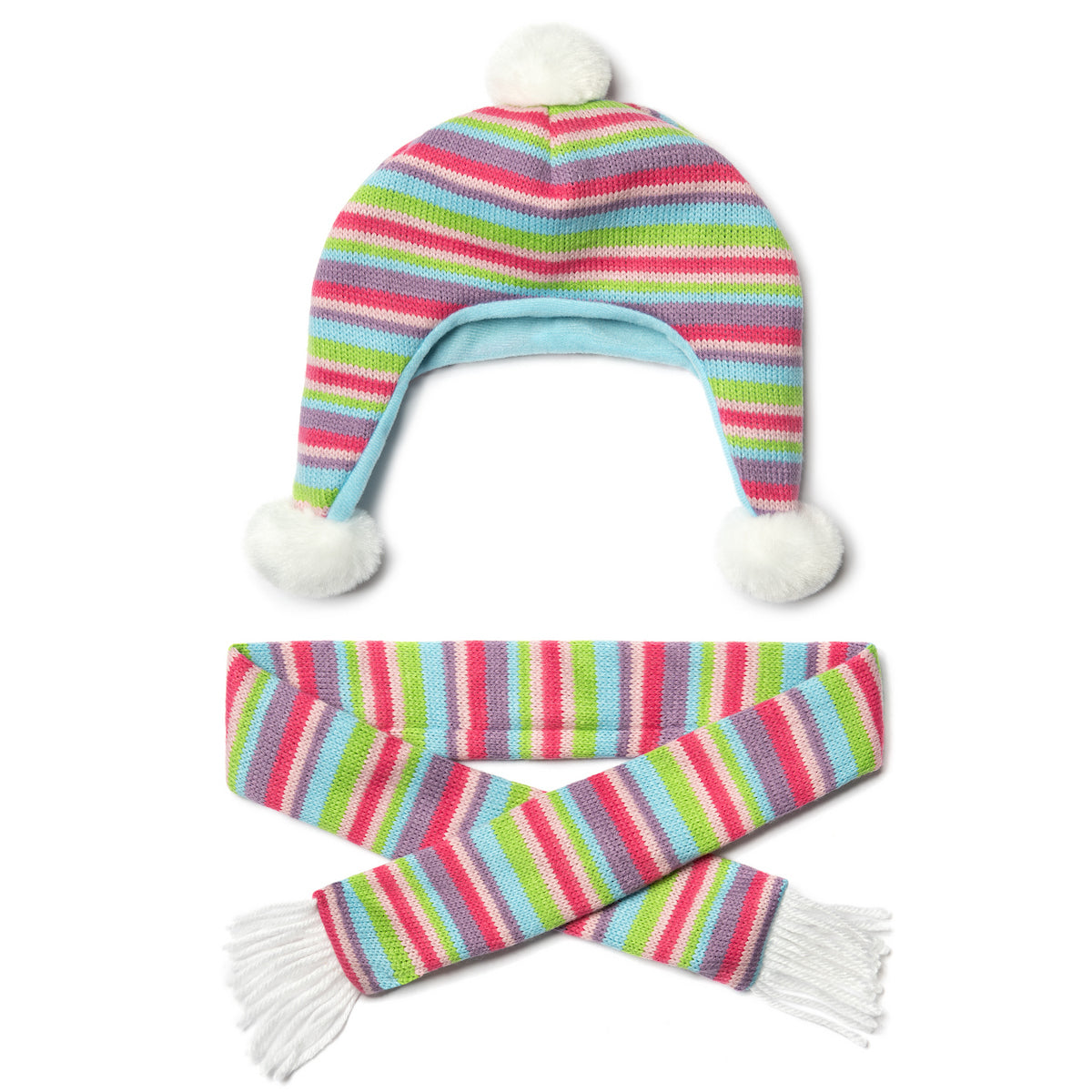 Rainbow Striped Hat