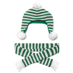 Load image into Gallery viewer, Green Striped Scarf
